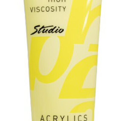 PEBEO Studio Acrylics High Viscosity - Akrilna boja - Opaque Primary Yellow 48 - 250ml 661248