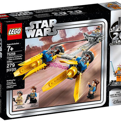 LEGO® STAR WARS™ Kocke - Anakins Podracer – 20th Anniversary Edition 75258