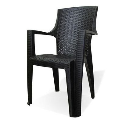 Stolica ratan Amelia crna