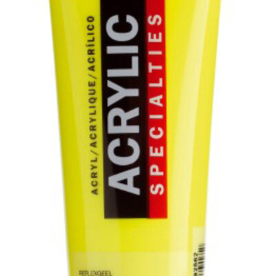 TALENS Amsterdam All Acrylics Standard Series - Specialties - Akrilna boja Reflex Yellow 256 120ml 680256