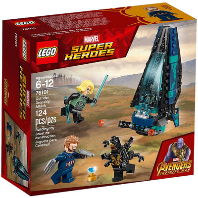 LEGO® Kocke Super Heroji - Avengers - Kapetan Amerika i Crna Udovica 76101