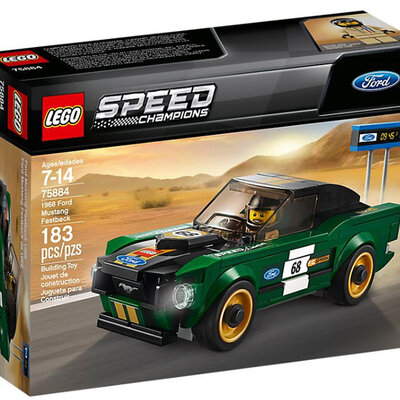 LEGO® Kocke Speed Champions - 1968 Ford Mustang Fastback 75884