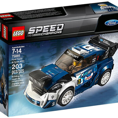 LEGO® Kocke Speed Champions - Ford Fiesta M-Sport WRC 75885