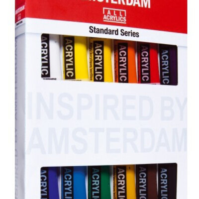 TALENS Amsterdam All Acrylics Standard Series - Intro Set II - Akrilne boje 12x20ml 680922