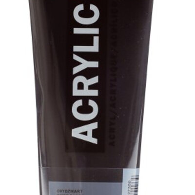 TALENS Amsterdam All Acrylics Standard Series - Akrilna boja Oxide Black 735 250ml 681735