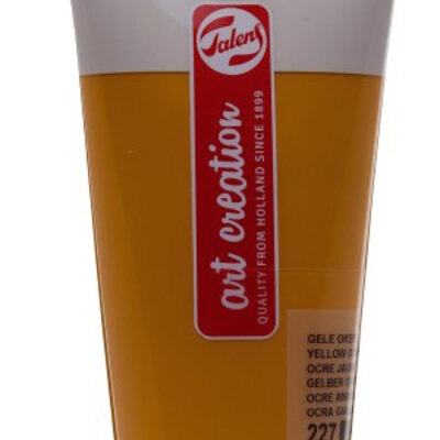 TALENS Art Creation Acrylic Colour Tube - Akrilna boja Yellow Ochre 227 75ml 692227
