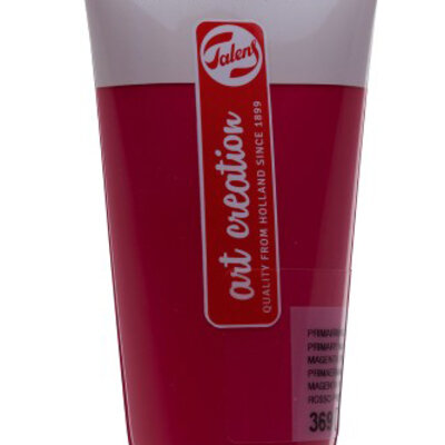 TALENS Art Creation Acrylic Colour Tube - Akrilna boja Primary Magenta 369 75ml 692369