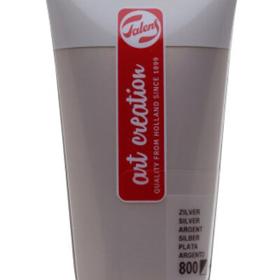 TALENS Art Creation Acrylic Colour Tube - Akrilna boja Silver 800 75ml 692800