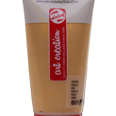 TALENS Art Creation Acrylic Colour Tube - Akrilna boja Gold 801 75ml 692801