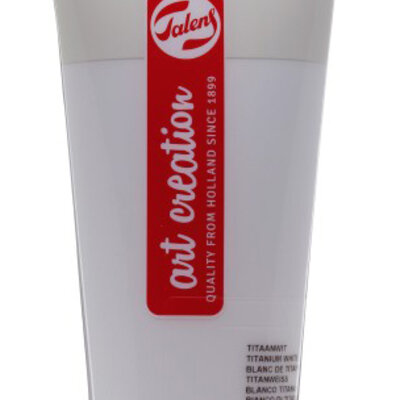 TALENS Art Creation Acrylic Colour Tube - Akrilna boja Titanium White 105 200ml 693105