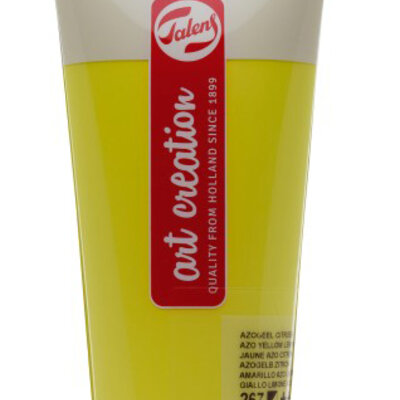 TALENS Art Creation Acrylic Colour Tube - Akrilna boja Azo Yellow Lemon 267 200ml 693267