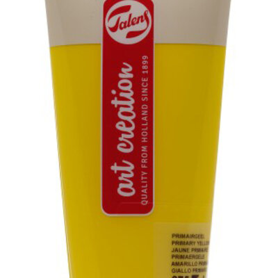 TALENS Art Creation Acrylic Colour Tube - Akrilna boja Primary Yellow 275 200ml 693275