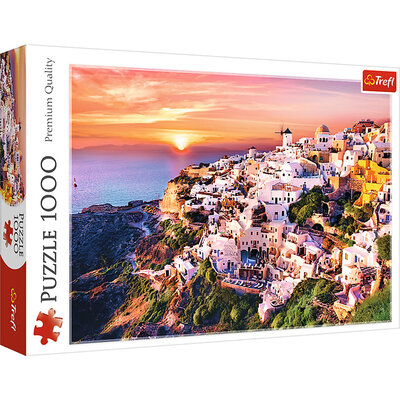Trefl puzzle Zalazak Sunca nad Santorinijem 1000 delova