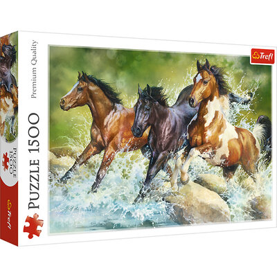 Trefl puzzle Divlji konji 1500 delova