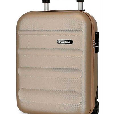 ABS Putni kofer 40cm Flex champagne Roll Road 58499