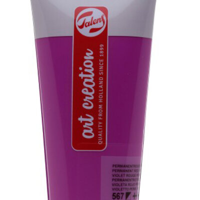 TALENS Art Creation Acrylic Colour Tube - Akrilna boja Permanent Red Violet 567 200ml 693567