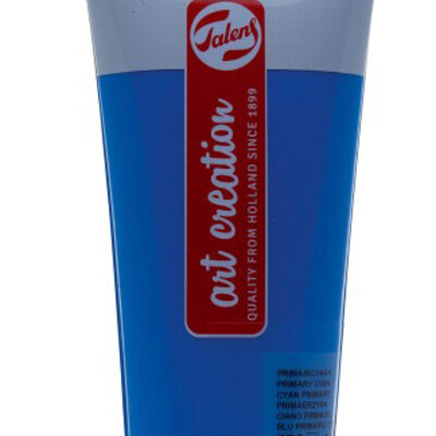 TALENS Art Creation Acrylic Colour Tube - Akrilna boja Primary Cyan 572 200ml 693572
