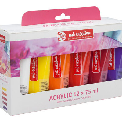 TALENS Art Creation Acrylic Colour Tube - Set - Akrilne boje 12x75ml 692902