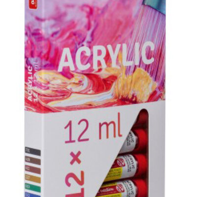 TALENS Art Creation Acrylic Colour Tube - Set - Akrilne boje 12x12ml 699002
