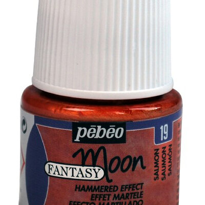 PEBEO Fantasy Moon Hammered Effect - Salmon 19 - Boja sa efektom LOSOS 45ml 664336