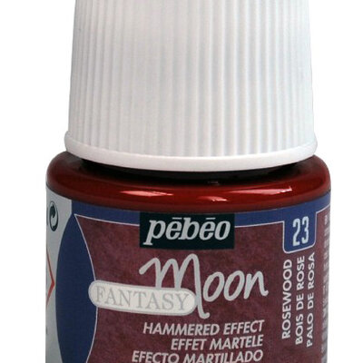 PEBEO Fantasy Moon Hammered Effect - Rosewood 23 - Boja sa efektom PALISANDAR 45ml 664340