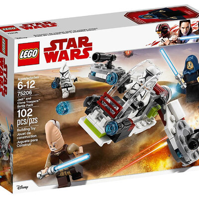 LEGO® STAR WARS™ Kocke - Jedi and Clone Troopers 75206