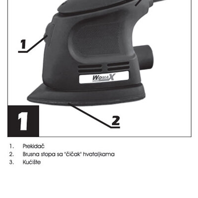 Vibraciona brusilica WDS105Mini 72210500