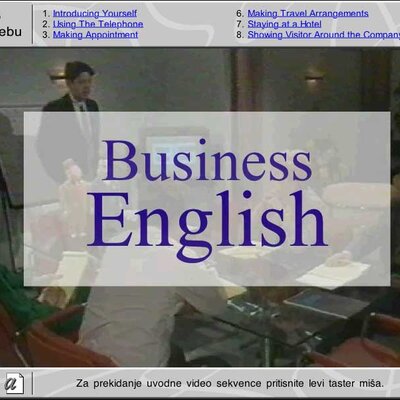 Multimedijalni kurs -  Business English