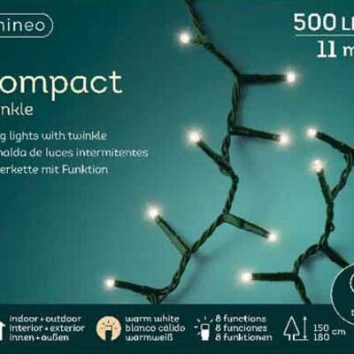 Lumineo Novogodišnje LED lampice za spoljnu i unutrašnju upotrebu 500 LED 11m 49.5348