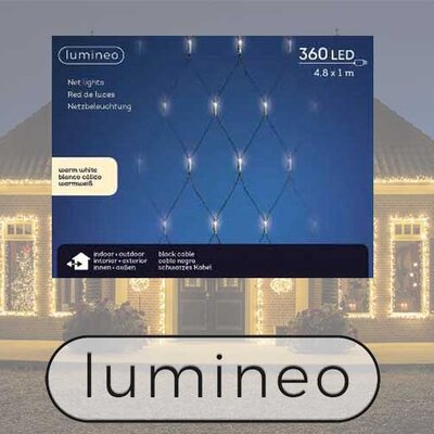 Lumineo Novogodišnja LED mreža za spoljnu i unutrašnju upotrebu 1 x 4.8 m 49.4901