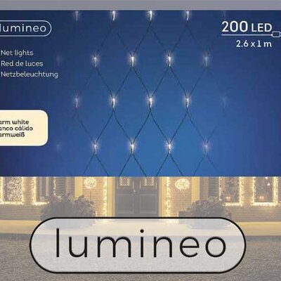 Lumineo Novogodišnja LED mreža za spoljnu i unutrašnju upotrebu 1 x 2.6 m 49.4881