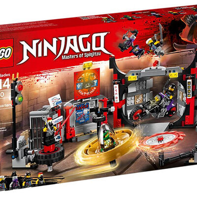 LEGO® Kocke NINJAGO - S.O.G. - Hram Garmadonovih sinova 70640