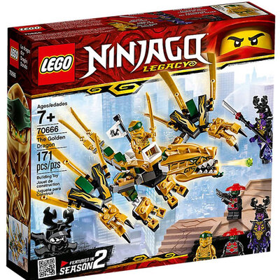 LEGO® Kocke NINJAGO - Zlatni Zmaj 70666