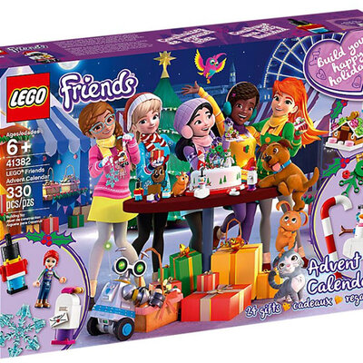 LEGO® Kocke FRIENDS - Advent Kalendar - Božićni Kalendar 41382