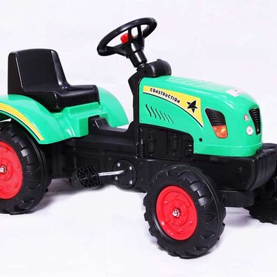 Dečiji Traktor na pedale 02 Zeleni Go 1005