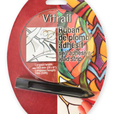 PEBEO Vitrail Auxiliaries - Adhesive Lead Strip - Samolepljiva žica za vitraž 10m 669100