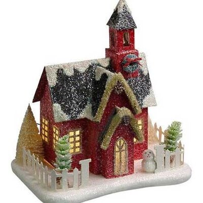 Novogodišnja svetleća dekoracija Kućica 658737