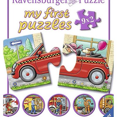 Ravensburger Moj prvi puzzle Vozila 07036