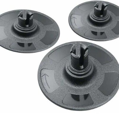 Bosch Rezervne brusne ploče za alat EasyCurvSander 12 3 kom.