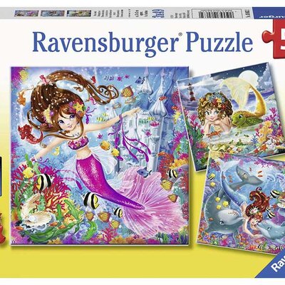 Ravensburger Puzle 3x49 delova - Sirene 08063