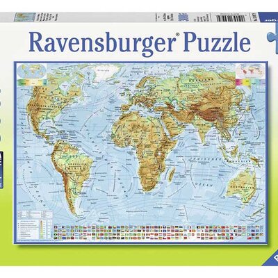 Ravensburger Puzzle 300 delova - Karta sveta 13097