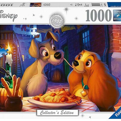 Ravensburger Puzzle 1000 delova - Dizni za kolekcionare - Maza i Lunja 13972