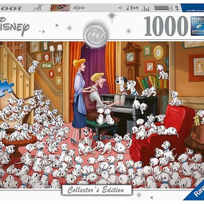 Ravensburger Puzzle 1000 delova - Dizni za kolekcionare - 101 Dalmatinac 13973