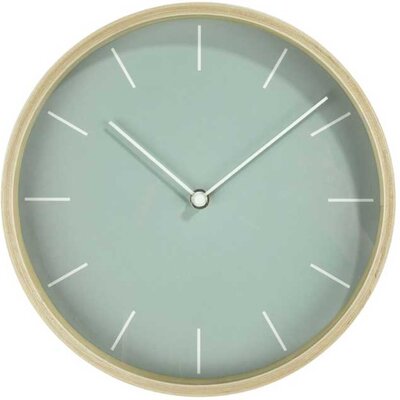 Zidni sat sa drvenim ramom 26 cm