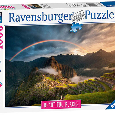 Ravensburger Slagalica 1000 delova - Lepi predeli - Duga iznad Maču Pikču, Peru 15158
