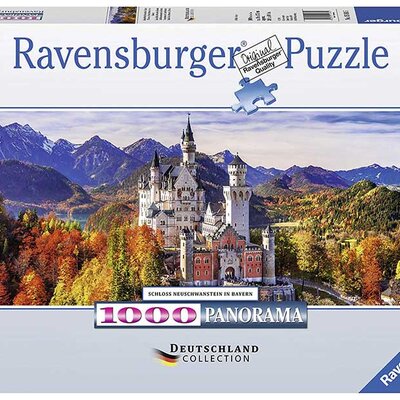 Ravensburger Slagalica 1000 delova - Panorama - Dvorac Nojšvanštajn, Nemačka 15161