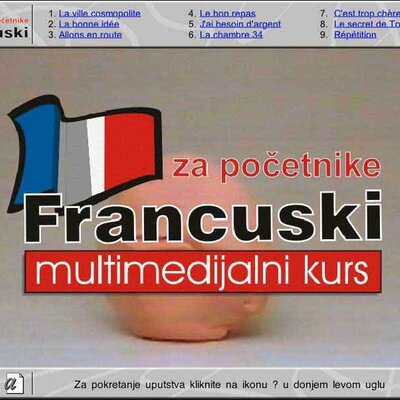 Multimedijalni kurs -  Francuski Za Početnike