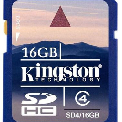 Kingston SDHC memorijska kartica SD4/16GB