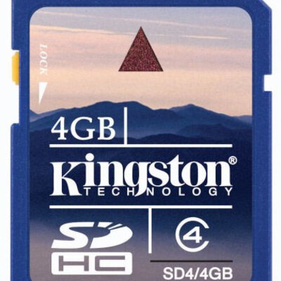 Kingston SDHC memorijska kartica SD4/4GB