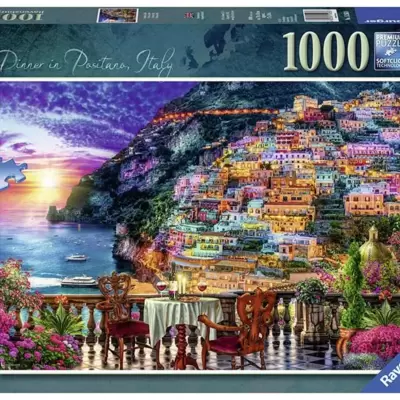 Ravensburger Puzzle 1000 delova - Večera sa pogledom na Positano, Italija